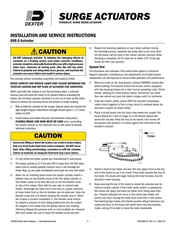 DX8.0 Instruction Sheet (059-A60-01)