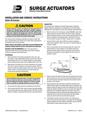 Model 60 Instruction Sheet (059-A60-04) 