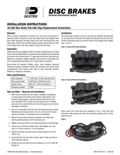 10-16K Disc Brake Pad Instruction Sheet (059-214-00) 