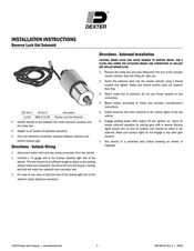 Reverse Solenoid Instruction Sheet (059-Z00-87)