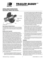 Trailer Buddy Installations Instructions (059-A55-00)