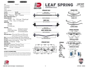 Light Duty Sprung Axle Order Form