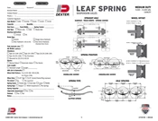 Medium Duty Sprung Axle Order Form