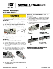 Marine Hitch Pin Instruction Sheet (059-A47-00) 