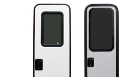 Trailer doors