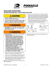 Pinnacle Low Profile Range Hood (CEO436-00) 