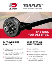 Torflex Rubber Torsion Suspension Axles (LIT-280-00) 