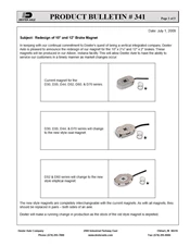 341: Redesign of 10 and 12 Brake Magnet