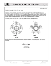 342: Redesign of 008-259 Hub Series