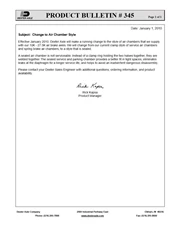 345: Change to Air Chamber Style
