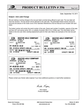 356: Axle Label Change