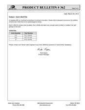 362: Axle U-Bolt Kits