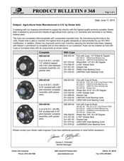 368: Ag Hubs Manufactured In US
