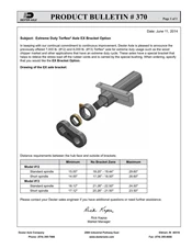 370: Extreme Duty Torflex Axle EX Bracket