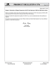 376: Elimination of Slipper Springs