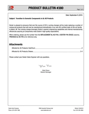 380: Transition to Domestic Components in AL-KO Products