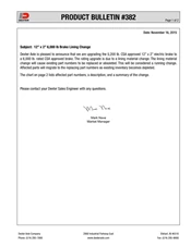 382: 12 x 2 6,000 lbs.Brake Lining Change