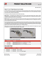 389: 10 and 12 Inch Magnet Spring and Lever Arm Update