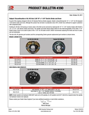 390: Discontinuation of AL-KO Axis 3.5K 10 x 1.75 Inch Electric Brake and Drum