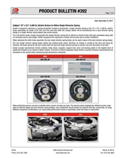 392: 10" x 2 1/4" 4,400 lb. Electric Brakes to Utilize Single Retractor Spring