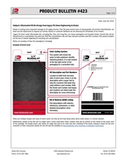 423: Aftermarket Kit Re-Design from Legacy Tie Down to Dexter