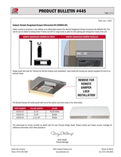 445: Rangehood Remote Damper