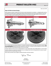 463: D44 Wheel-end System Redesign