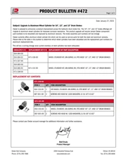 472: Upgrade to Aluminum Wheel Cylinder