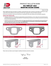 486: #14 Torflex Axle Mounting Design Change