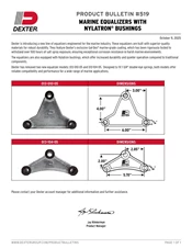 519: Marine Equalizers with Nylatron Bushings