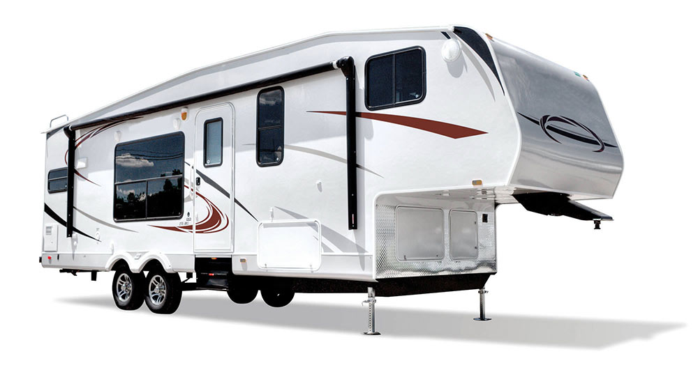 7,200 Torflex RV trailer