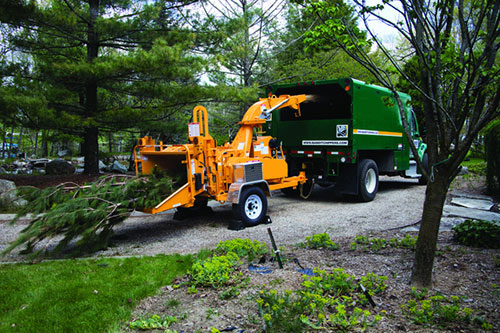 5,500 - 7,000 Torflex wood chipper