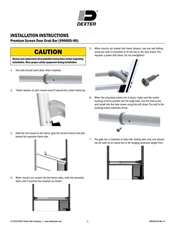 Screen Grab Bar Installation Instructions (VE0158-00)